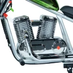 Electric Scooter IR-C160W – Gold Green Plating