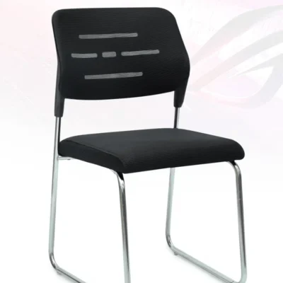 Ergonomic Mesh Guest Chair for Visitors – Comfortable Office Seating with Breathable Backrest IB-GCV28