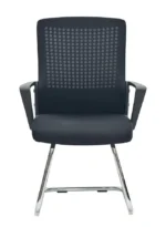 Ergonomic Mesh Visitor Chairs (Set of 2) – Comfortable Office Guest Seating with Breathable Backrest IB-MVC02