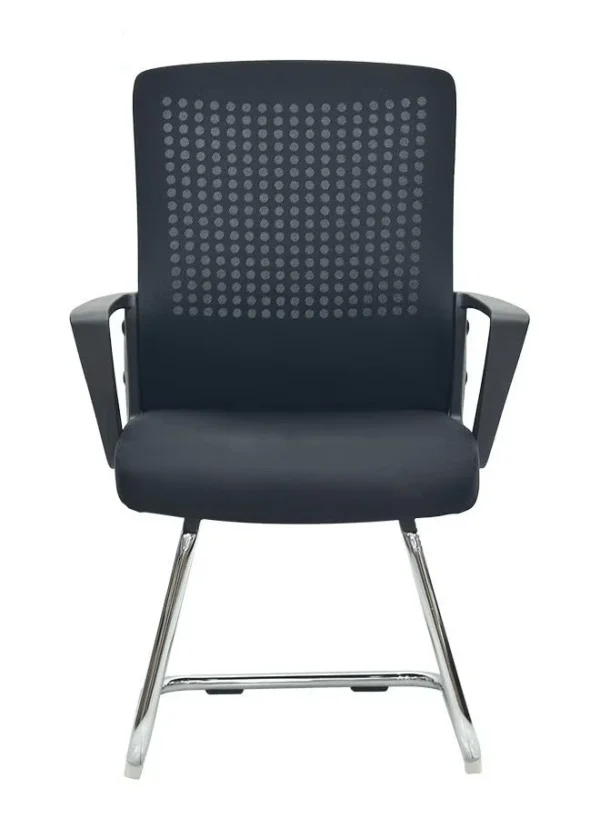 Ergonomic Mesh Visitor Chairs (Set of 2) – Comfortable Office Guest Seating with Breathable Backrest IB-MVC02