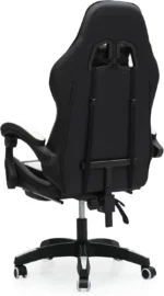 Gaming Chair – Ergonomic Reclining Chair for Office & Home with PU Leather, Lumbar Support & Footrest IB-GBW01
