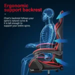Gaming Chair – Ergonomic Reclining Chair for Office & Home with PU Leather, Lumbar Support & Footrest IB-GC05M