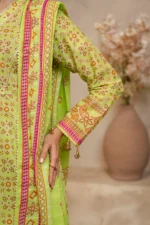 Pakistani Unstitched Signature Printed Lawn 3PC Suit for Women IR-ZLOG3