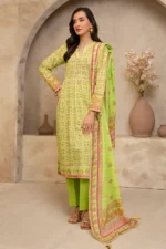 Pakistani Unstitched Signature Printed Lawn 3PC Suit for Women IR-ZLOG3