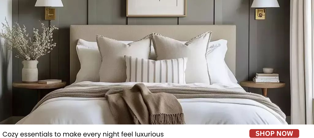 Cozy essentials to make every night feel luxurious